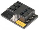 ATO/ATC 6-Way Fuse Block - Single Buss