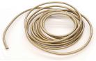 14 AWG Lacquer Coated Braided Wire - SILVER NOS